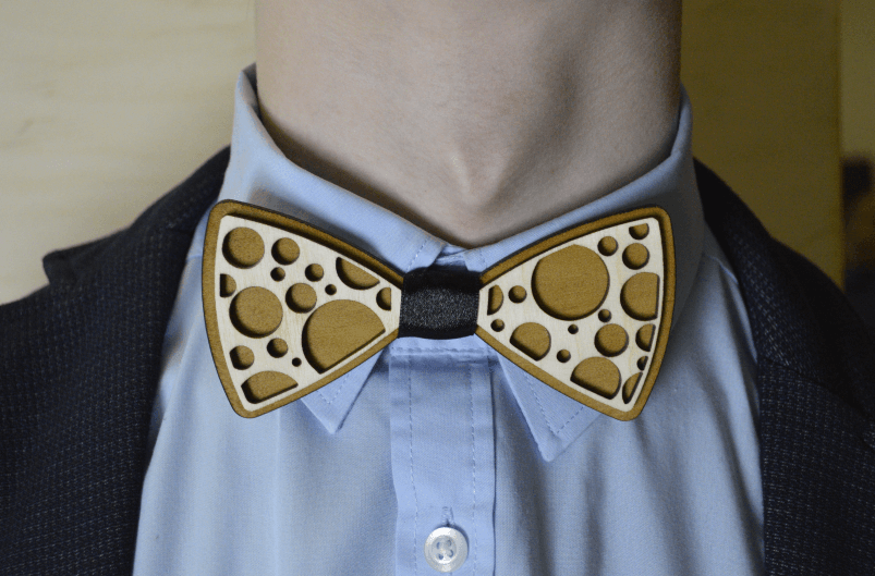Wooden bow tie - 2