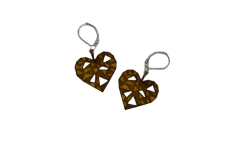 Heart earrings