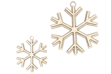 Set of layered flakes