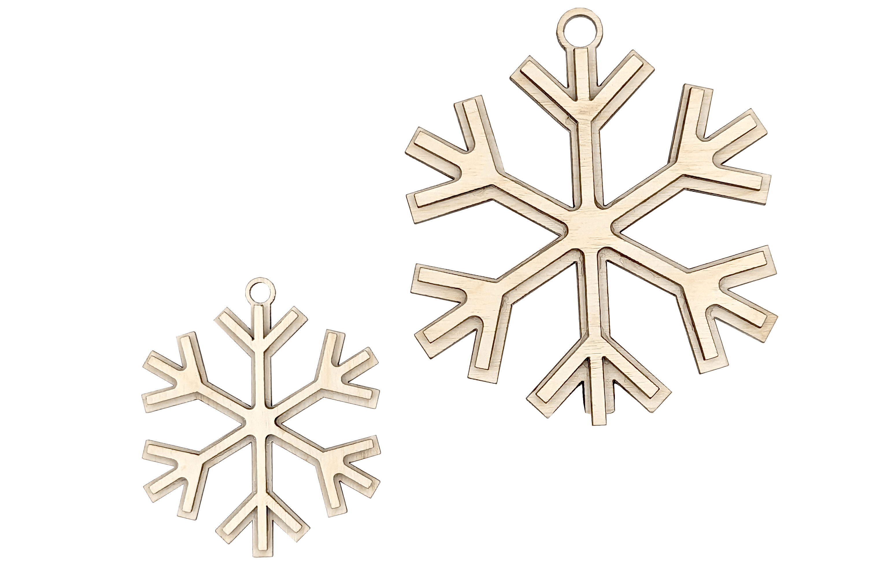 Set of layered flakes - 0